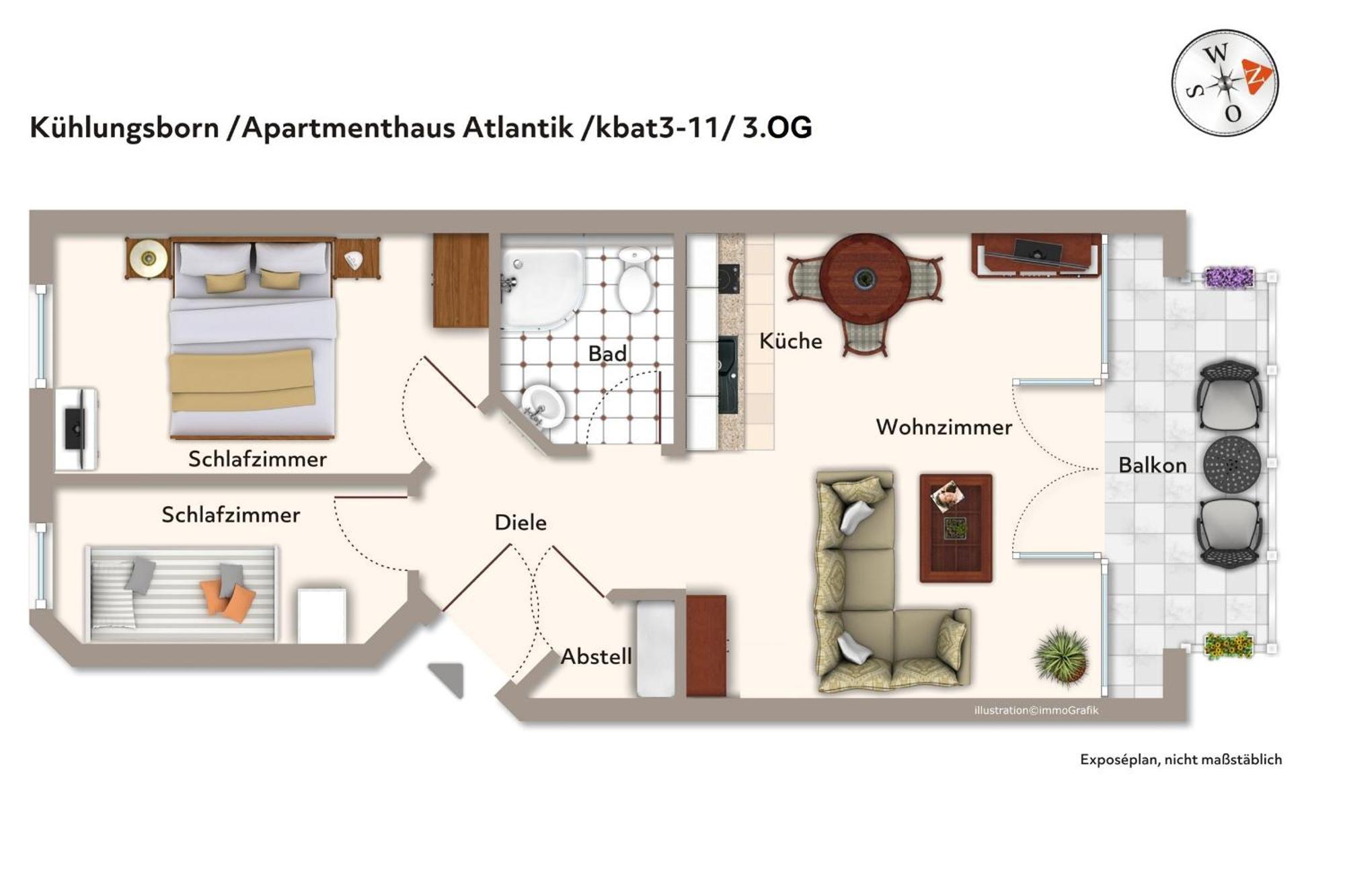 Apartmenthaus Atlantik Apartmenthaus Atlantik 311 Ostseebad Kühlungsborn Kültér fotó